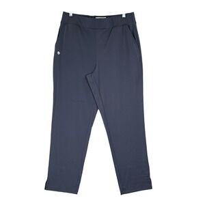 Macade Golf Pants Womens Large Blue Excellent Stretch Side Slit Activewear